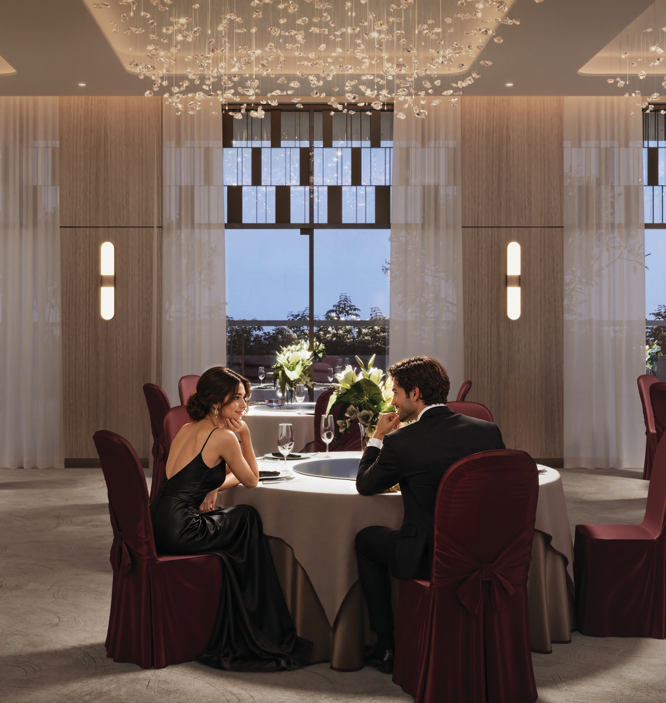 Private dining and lounge