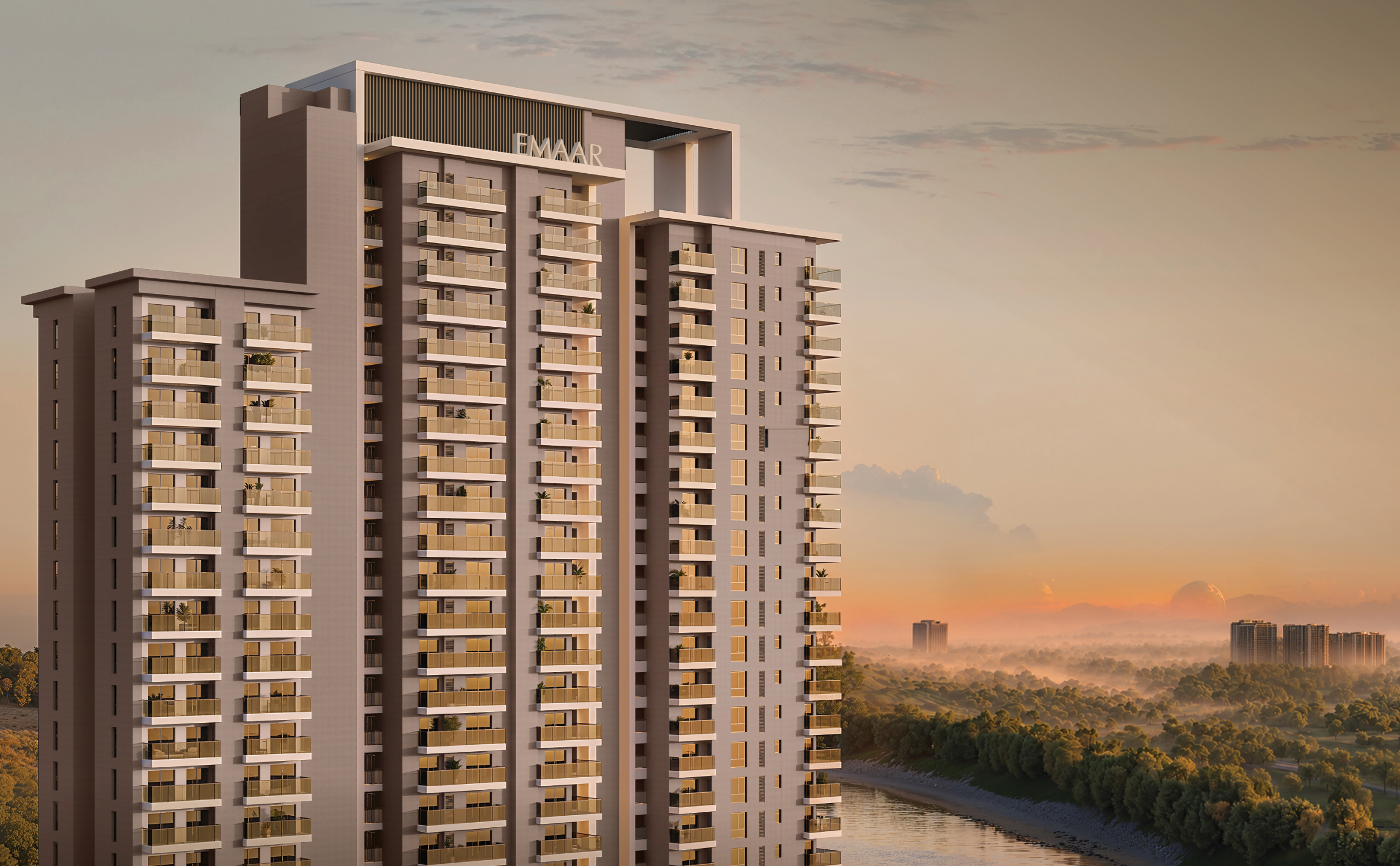 Emaar Elara tower exterior